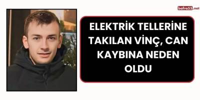 Elektrik Tellerine Takılan Vinç, Can Kaybına Neden Oldu
