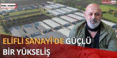 Elifli Sanayi'de Güçlü Bir Yükseliş
