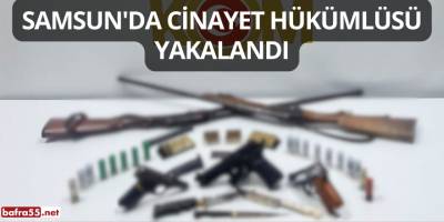 Kavak’ta Polis Operasyonunda Silah ve Mühimmat Ele Geçirildi