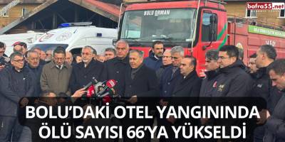 Bolu’daki Otel Yangınında Ölü Sayısı 66’ya Yükseldi