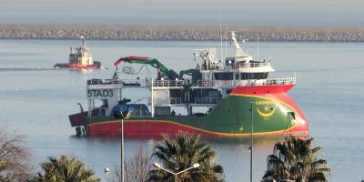 Samsun'dan Moritanya'ya Balıkçı Gemisi İhracı