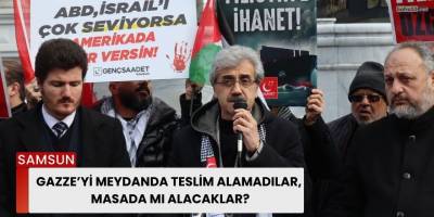 Gazze’yi Meydanda Teslim Alamadılar, Masada mı Alacaklar?