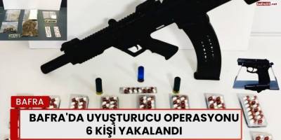 Bafra'da Uyuşturucu Operasyonu 6 Kişi Yakalandı