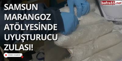 Samsun Marangoz Atölyesinde Uyuşturucu Zulası!