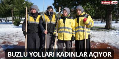 Buzlu Yolları Kadınlar Açıyor