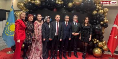 Samsun'da Türkiye-Kazakistan Dostluk Gecesi Düzenlendi