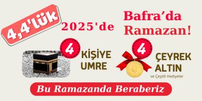 Ramazan’a Özel Büyük Hediye Çekilişi!