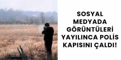 Sosyal Medyada Görüntüleri Yayılınca Polis Kapısını Çaldı!