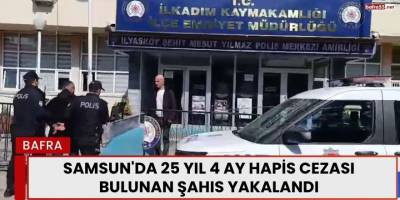 Samsun'da Cinsel Saldırı Suçlusuna Operasyon