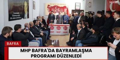 MHP’nin Bayramlaşmasında Birlik ve Beraberlik Mesajları Verildi