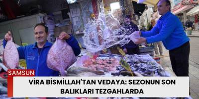 Vira Bismillah'tan vedaya: Sezonun son balıkları tezgahlarda