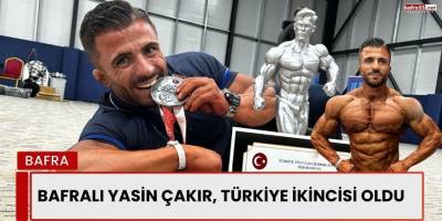 Bafralı Yasin Çakır, Türkiye İkincisi Oldu