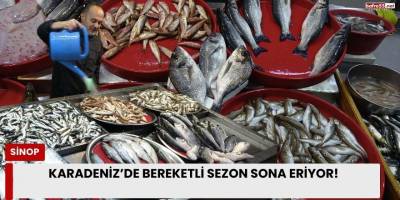 Karadeniz’de Bereketli Sezon Sona Eriyor!