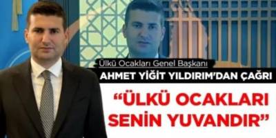 Ahmet Yiğit Yıldırım'dan Gençlere Çağrı: “Ülkü Ocakları Senin Yuvandır”