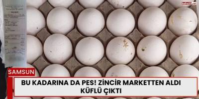Bu kadarına pes! Zincir marketten yumurta aldı küflü çıktı