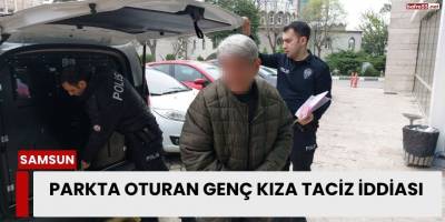Parkta Oturan Genç Kıza Taciz İddiası