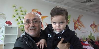 Bafra Devlet Hastanesi'nden miniklere 'oyun alanı' sürprizi