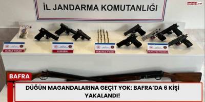Düğün Magandalarına Geçit Yok: Bafra’da 6 Kişi Yakalandı!