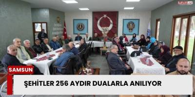 Şehitler 256 Aydır Dualarla Anılıyor