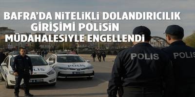 Bafra’da Sazan Sarmalı Dolandırıcılığı Engellendi