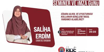 Bafra Belediyesi'nden Saliha Erdim Seminerine Davet