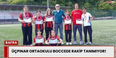 Bafra Üçpınar Ortaokulu Boccede Başarıdan Başarıya Koşuyor