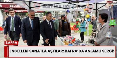 Engelleri Sanatla Aştılar: Bafra’da Anlamlı Sergi!
