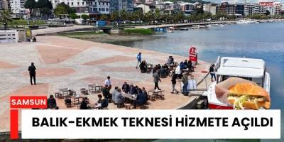 Balık-Ekmek Teknesi Hizmete Açıldı
