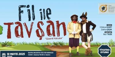 ''Fil ile Tavşan'' tiyatrosu çocukların kalbini fethedecek!