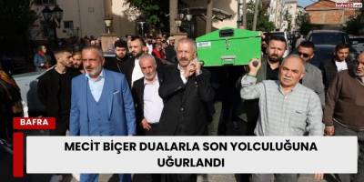 Mecit Biçer Dualarla Son Yolculuğuna Uğurlandı