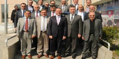 AK PARTİ'Lİ BAŞKANLAR TERME’DE TOPLANDI