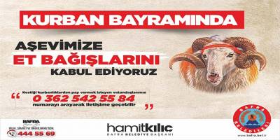 Bafra Belediyesi, Kurban Bayramı’nda kurban paylarını ihtiyaç sahiplerine ulaştıracak