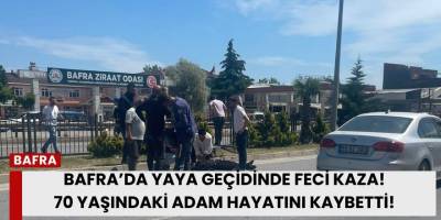 Yaya Geçidinde Feci Kaza: 70 Yaşındaki Adam Hayatını Kaybetti
