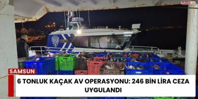 6 Tonluk Kaçak Av Operasyonu: 246 Bin Lira Ceza Uygulandı