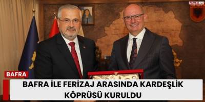 Bafra ile Ferizaj Arasında Kardeşlik Köprüsü Kuruldu