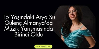 15 Yaşındaki Türk Piyanist Arya Su Gülenç, Almanya’da Müzik Yarışmasında Birinci Oldu