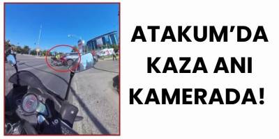 Atakum’da Kaza Anı Kamerada!