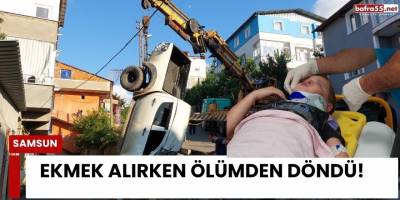 Ekmek Alırken Ölümden Döndü!