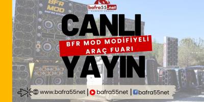 Bafra’da Modifiye Araç Tutkunları Buluştu