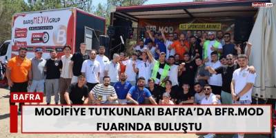 Modifiye Tutkunları Bafra’da BFR.MOD Fuarında Buluştu
