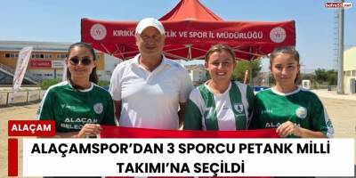 Alaçamspor’dan 3 Sporcu Petank Milli Takımı’na Seçildi