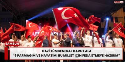 “9 Parmağım ve Hayatımı Bu Millet İçin Feda Etmeye Hazırım”
