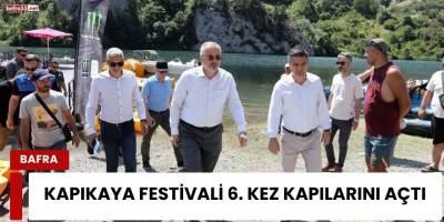Kapıkaya Festivali 6. Kez Kapılarını Açtı