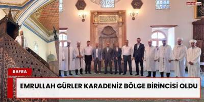 Emrullah Gürler Karadeniz Bölge Birincisi Oldu