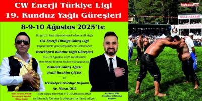 Vezirköprü Kunduz Yağlı Güreşleri 2025’te 19. Kez Düzenlenecek
