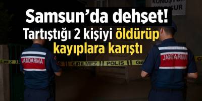 Samsun’da Kan Donduran Cinayet: İki Kişiyi Evinde Vurup Kaçtı