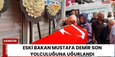 Eski Bakan Mustafa Demir Son Yolculuğuna Uğurlandı