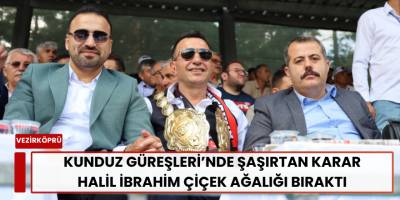 Kunduz Güreşleri’nde Şaşırtan Karar: Halil İbrahim Çiçek Ağalığı Bıraktı