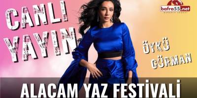 Alaçam Yaz Festivali’nde Öykü Gürman Coşkusu