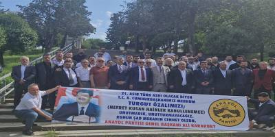 Genel Başkan Ali Karakurt: “Özal’a Yapılan Alçakça Saldırıyı Asla Kabul Etmiyoruz!”